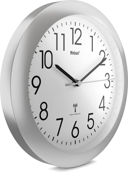 Mebus Horloge murale radio (25 cm)