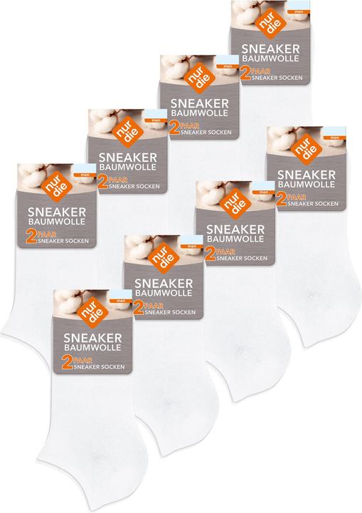 Immagine prodotto Nur Die Sneakersocken Baumwolle Basic Unifarben (39 - 42)