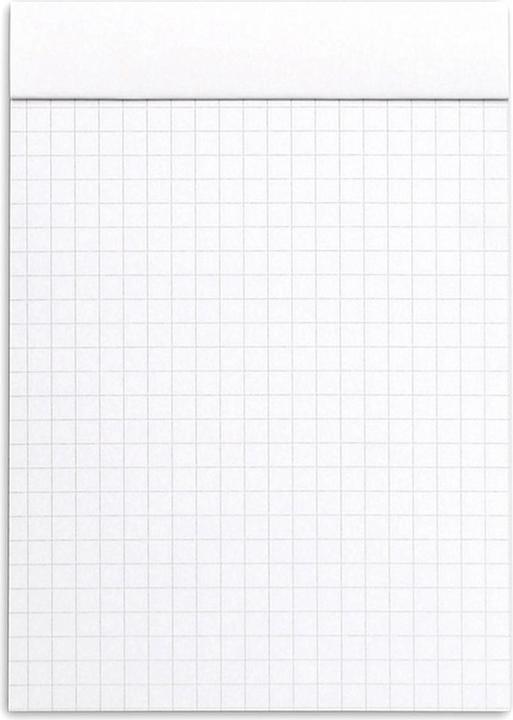 Nutritional values and ingredients Rhodia Blocks stapled 80g Basics (A6, Checked)