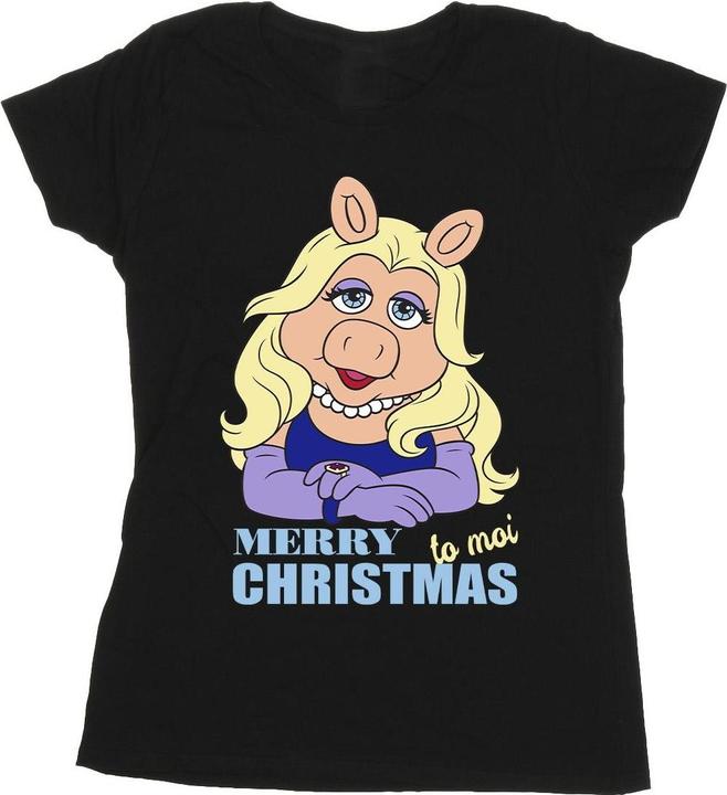 Disney Muppets Miss Piggy Queen of Holidays TShirt (S)