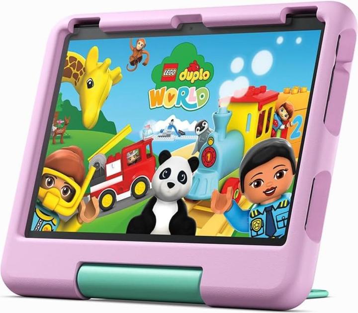 Productafbeelding Amazon Fire HD 10 Kids Tablet, 32 GB, Roze, voor kinderen vanaf de peuterleeftijd (Alleen WLAN, 10.10", 32 GB, Roze)