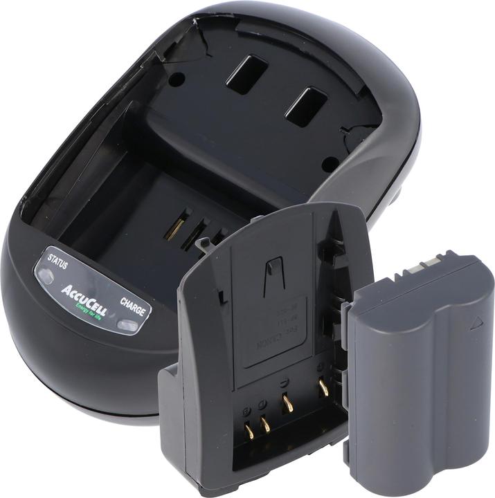 Produktbild AccuCell Set Ladegerät und Akku Canon BP-511, BP-508 (Kamera Akku Ladegerät)