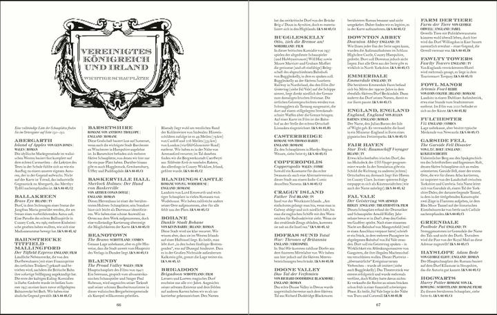 Nährwerte und Zutaten Atlas der imaginären Orte