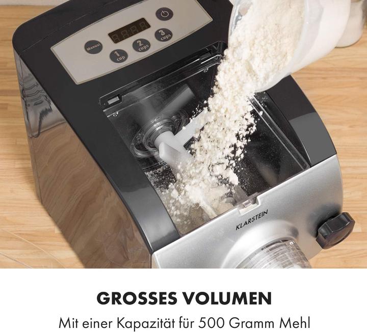 Produktbild Klarstein Pastamania - Elektrische Nudelmaschine mit 7 Aufsätzen