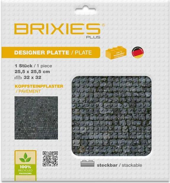 Actual product image Brixies Building panel 32x32 cobblestones