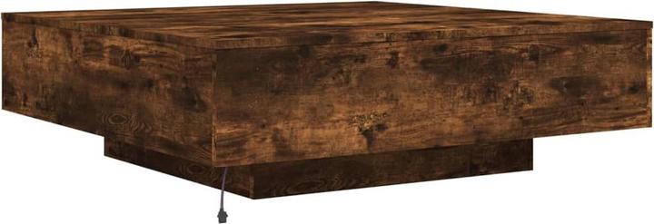 Productafbeelding VidaXL Salontafel met LED verlichting (100 x 100 x 31 cm)