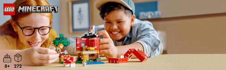 Produktbild LEGO Das Pilzhaus (21179, LEGO Minecraft)