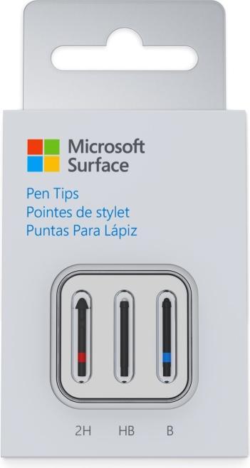 Microsoft Surface GFV-00008, Tipp-Kit, Schwarz, Surface Pen, 3 Stück(e), Sichtverpackung