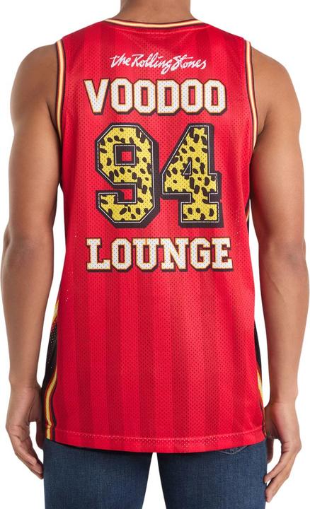 Immagine prodotto Amplified Voodoo Lounge Maglia da Pallacanestro The Rolling Stones Uomo (L)