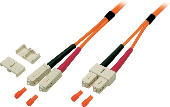 Immagine prodotto EFB Elektronik O6423.1 1m SC SC arancione cavo in fibra ottica (CAT7a, 1 m)