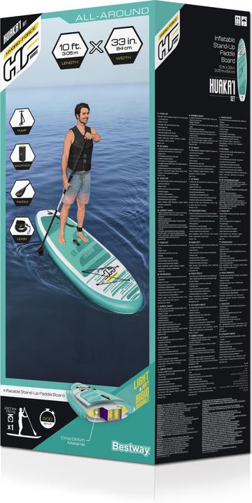 Immagine prodotto Bestway HF SUP Set Huakai'I 305x84x15cm (10')