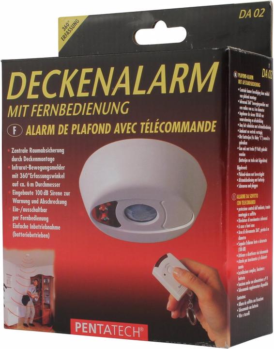 Produktbild Unitec Deckenalarm mit Fernbedienung (6 m)