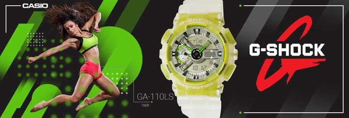 Produktbild G-Shock GA-110LS-7AER (Analoguhr, Digitaluhr, 55 mm)