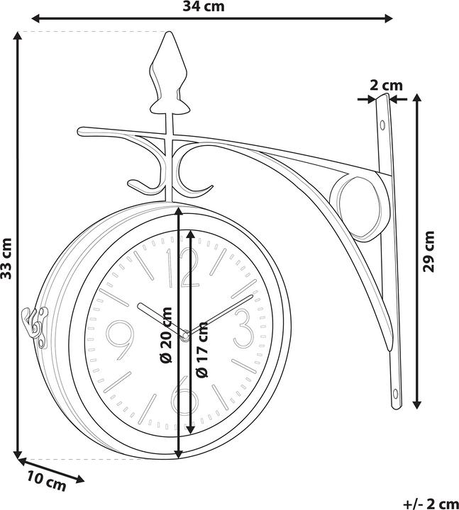 Produktbild Beliani Romont (34 cm)