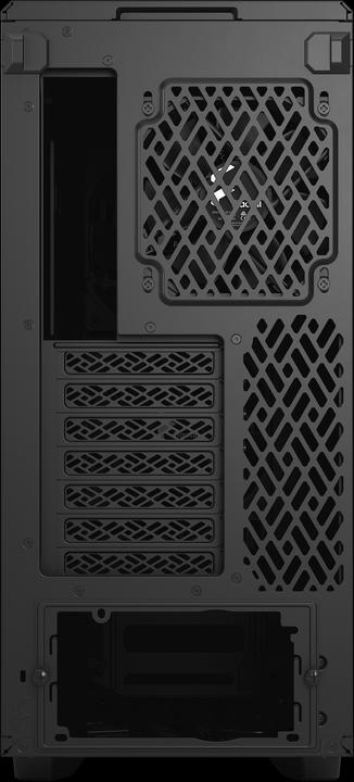 Actual product image Fractal Meshify 2 Compact Black Solid (mATX, Mini-ITX, ATX)