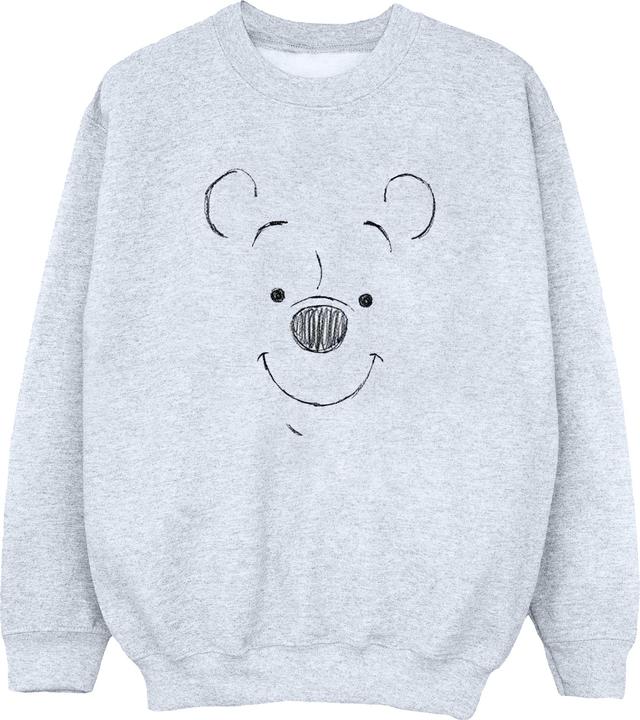Disney Winnie The Pooh Winnie The Pooh Face Sweatshirt (M)
