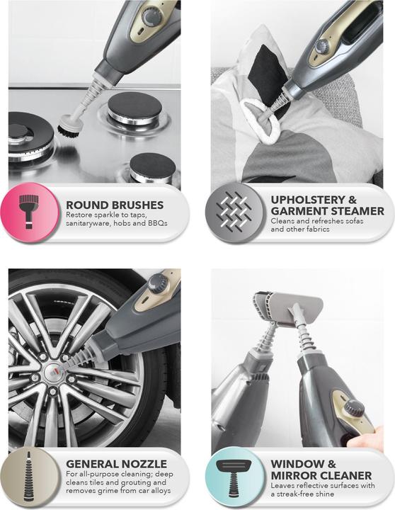 Produktbild Beldray BEL01732TTVDE 14 in1 Steam Cleaner