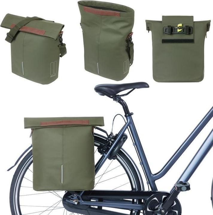 Produktbild Basil City (16 l, Gepäckträgertasche)