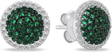 Produktbild Brilio Silver - Silver earrings with cubic zirconia EA1143WG