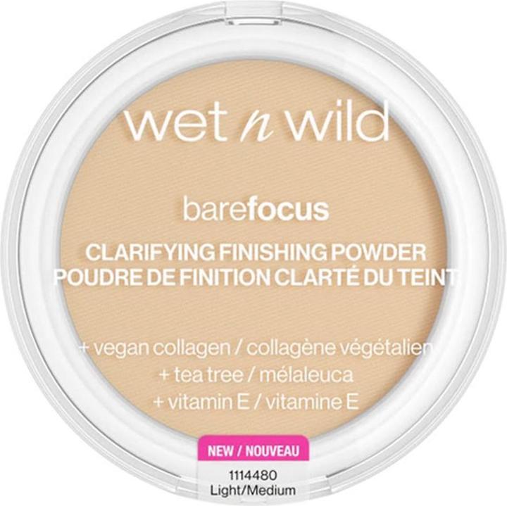Wet n Wild Wet 'n' Wild Bare Focus Clarifiant Finish Powder 1114480E (Light-Medium, Bronzer, 6 g)