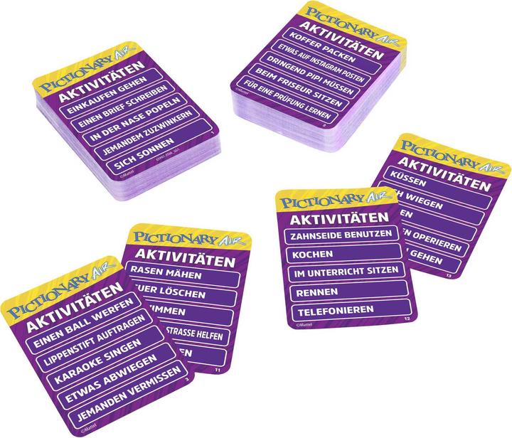 Mattel Games Pictionary Air Extension Pack Activities (Deutsch)