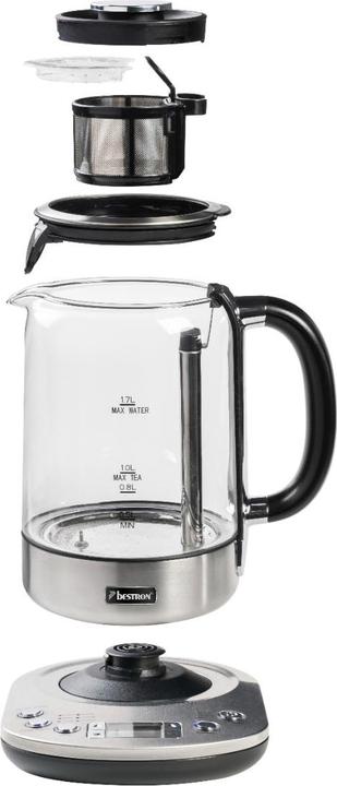 Produktbild Bestron 2 in 1 Teeautomat & Wasserkocher (1.70 l)
