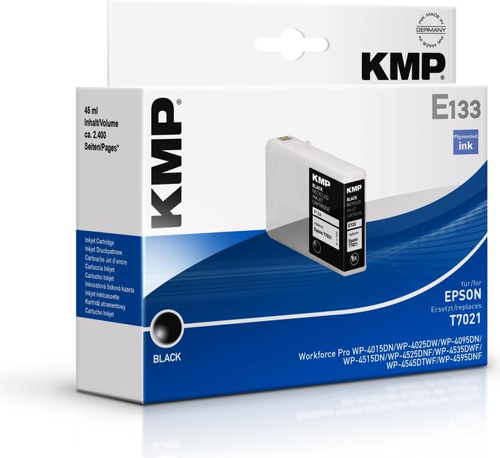 Image du produit KMP E133 Cartouche d'encre compatible avec Epson T7021 (CF)