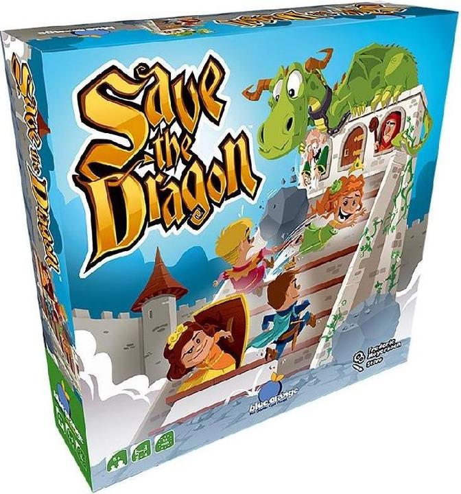 Image du produit Blue Orange BLOD0098 - Save The Dragon - Jeu de société, pour 2-4 joueurs, dès 5 ans (Italien)