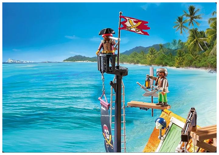 Image du produit Playmobil Port pirate avec prison pour corsaires (71792, Playmobil Pirates)