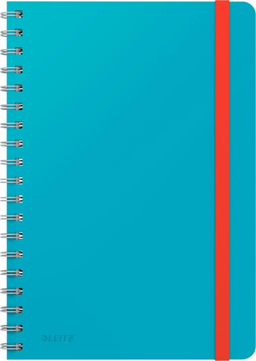 Leitz Collegeblock Cosy B5, Kariert, Blau (B5, Kariert, Weicher Einband)