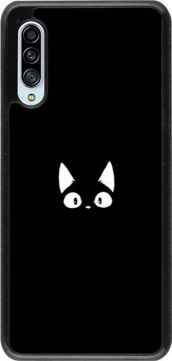 Actual product image PhoneLook Coque Funny cat on black (Samsung Galaxy A90 5G)