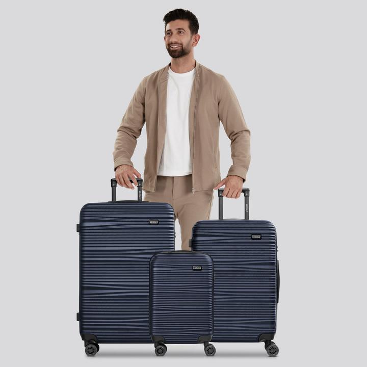 Actual product image Redolz Essentials 16 3-SET 4 wheels 3-piece suitcase set (198 l, XL (from 140l))