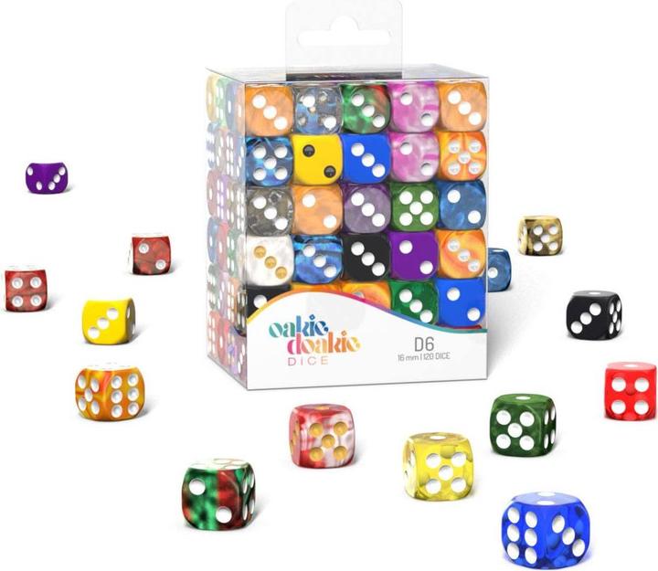 Produktbild Oakie Doakie Dice Retail Pack D6 16 mm Mixed