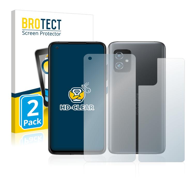 Immagine prodotto BROTECT Pellicola Trasparente (2 Pezzo/i, Asus Zenfone 8)