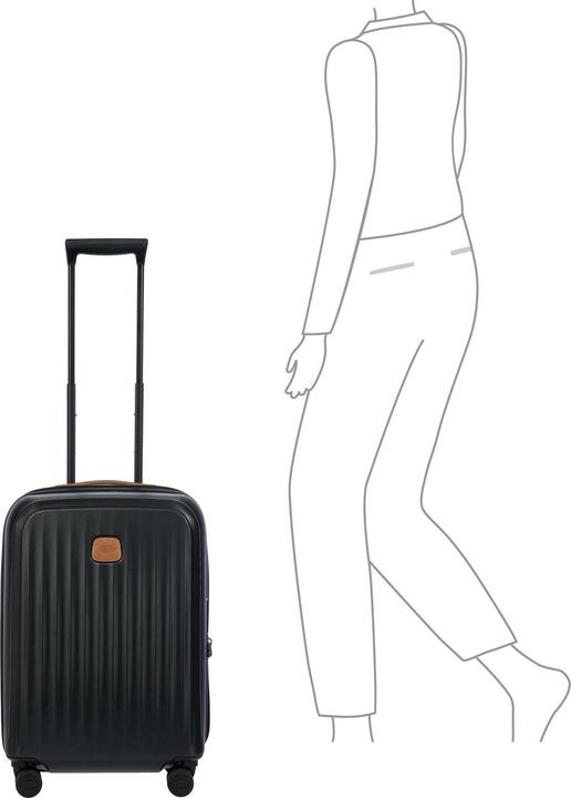 Actual product image Brics Taormina 4 Rollen Trolley S 57 cm mit Dehnfalte (45 l, Hand luggage (up to 50 litres))