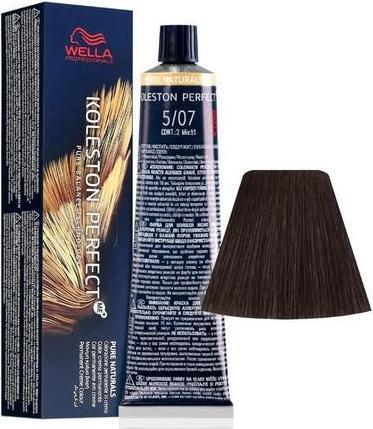 Actual product image Wella Koleston Perfect ME+ Pure Naturals (5, 07)