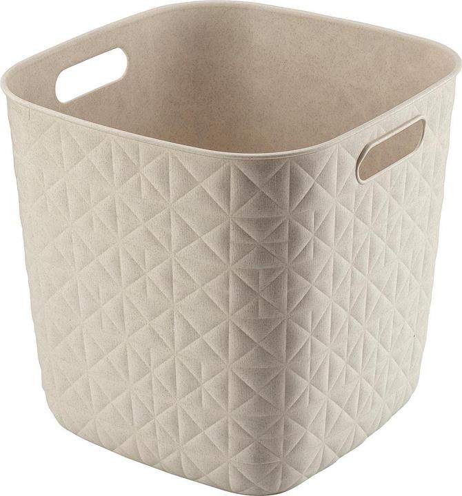 Actual product image GCS Curver Softex storage basket cube 15L chalkWhite (1 x)