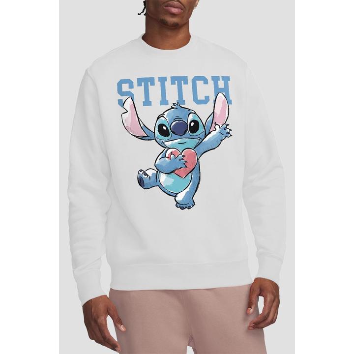 Immagine prodotto Lilo & Stitch Clutching Hearts Felpa Adulto Unisex (XL)
