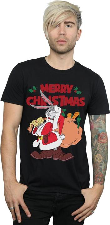 Immagine prodotto Looney Tunes Santa Bugs Bunny Maglietta Uomo (4XL)