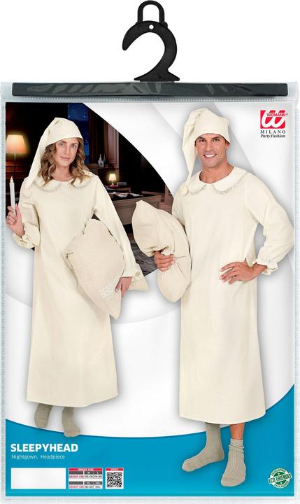 Produktbild Widmann Nachthemd Vintage mit Mütze (M, L)
