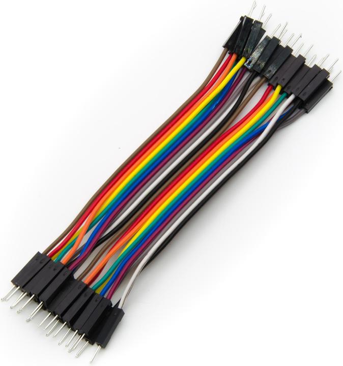 Purecrea Câble Dupont M-M 10cm 20 pièces (Cordes)