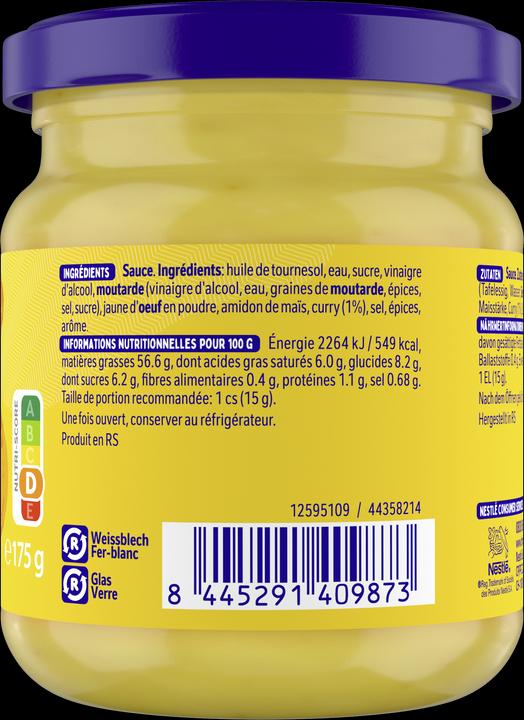 Produktbild THOMY Curry Fondue Chinoise Sauce (175 g)