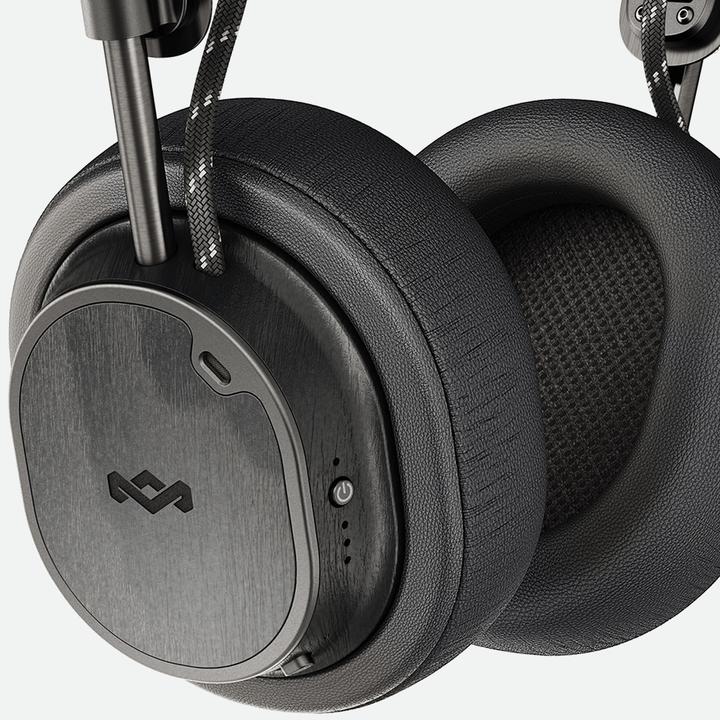 Image du produit House of Marley Casque Bluetooth supra-auriculaire Exodus avec contrôle actif du bruit (ANC, 30 h, Filaire, Sans fil)