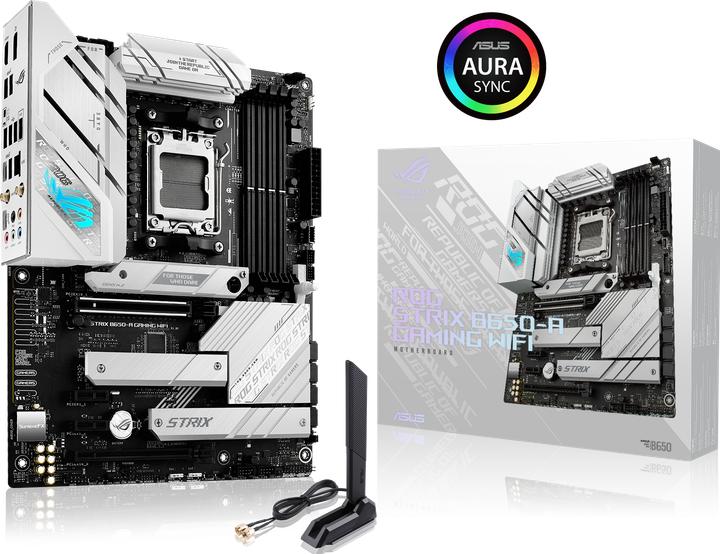 Immagine prodotto ASUS ROG Strix B650-A Gaming Wifi (AM5, AMD B650, ATX)