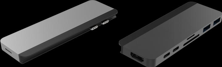 Immagine prodotto Hyperdrive Drive Duo 7-in-2 (USB-C, 2 Porti)