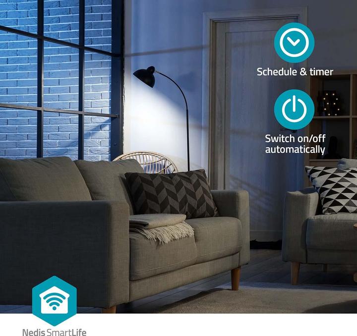 Actual product image Nedis Smartlife Smart Plug| WLAN| Power Meter| 3680 W| Type F CEE 7/3| -10