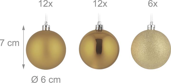 Immagine prodotto Relaxdays 30x palline-natale (30 -parte)