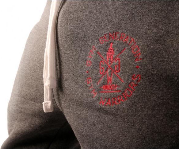 Actual product image Gym Generation Red Element Pants GREY RED (S)