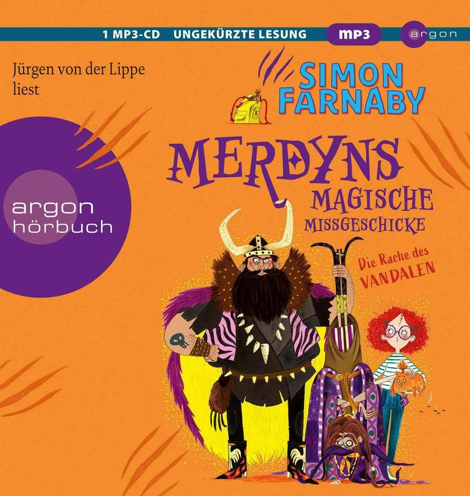 Produktbild Merdyns magische Missgeschicke - Die Rache des Vandalen (Jürgen von der Lippe, Mareike Weber, Dirk Kauffels, Claire Powell, Simon Farnaby, Deutsch)