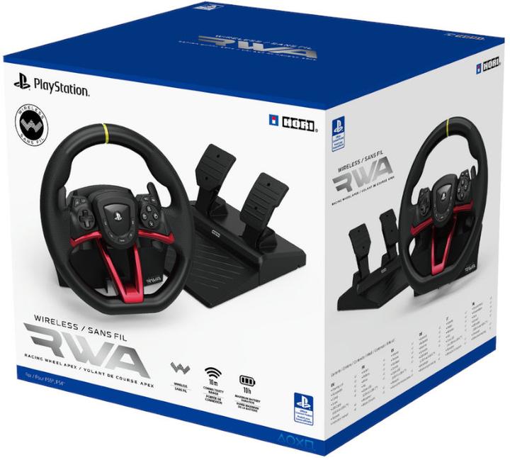 Actual product image HORI Wireless Racing Wheel Apex (PS4, PS5, PC)